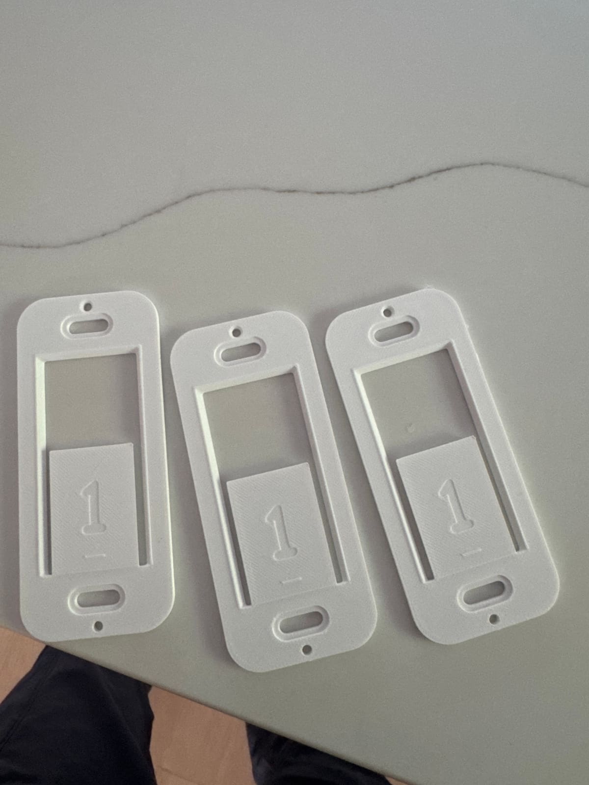 Custom 3D printed plates